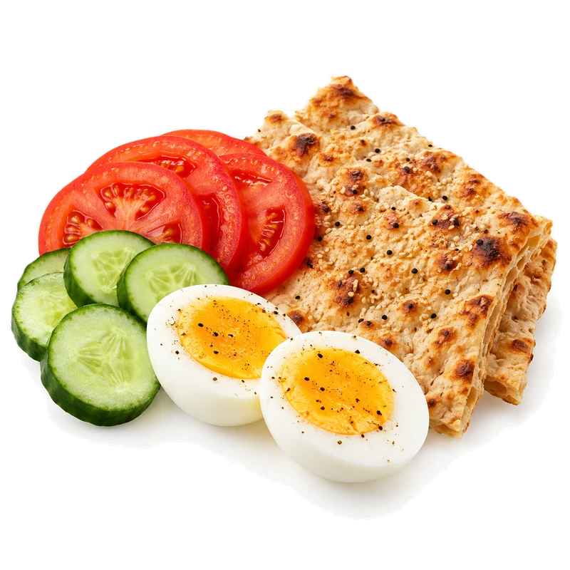 صبحانهی تخممرغ و نان