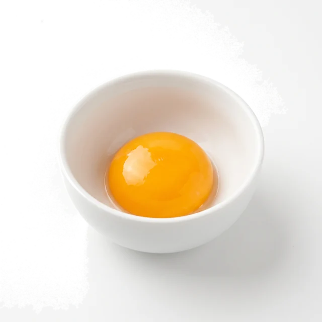 زرده تخم‌مرغ (خام)