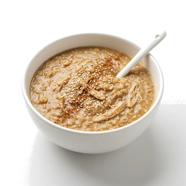 حلیم گندم رژیمی با گوشت بوقلمون (بدون شکر و روغن)