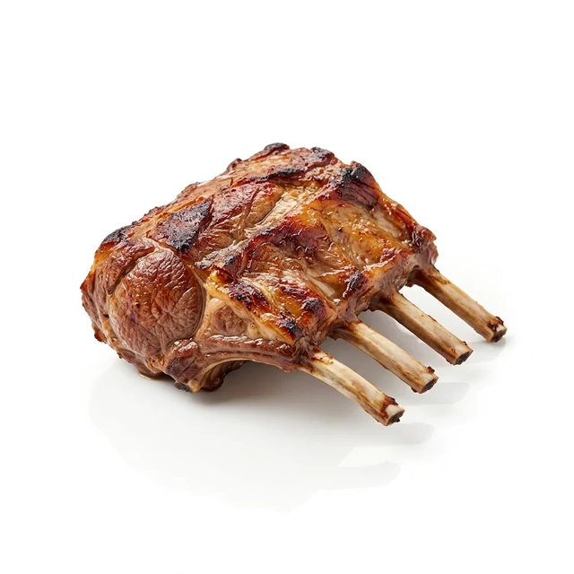دنده گوسفند، فقط گوشت (کباب‌شده)