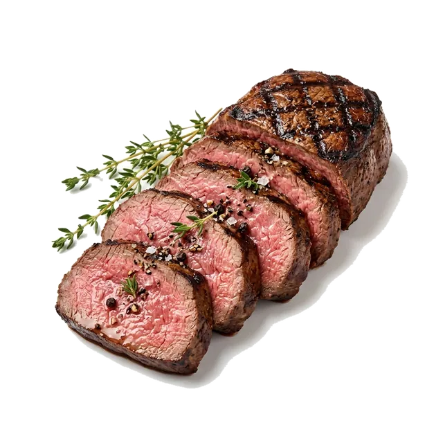 گوشت راسته گوساله بدون چربی