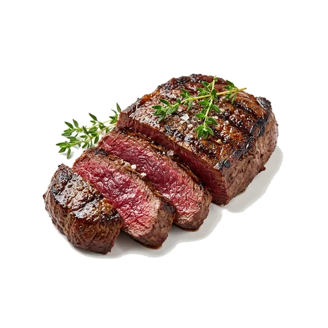 گوشت شترمرغ (بسیار کم‌چرب)