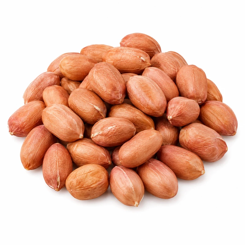 بادامزمینی خام