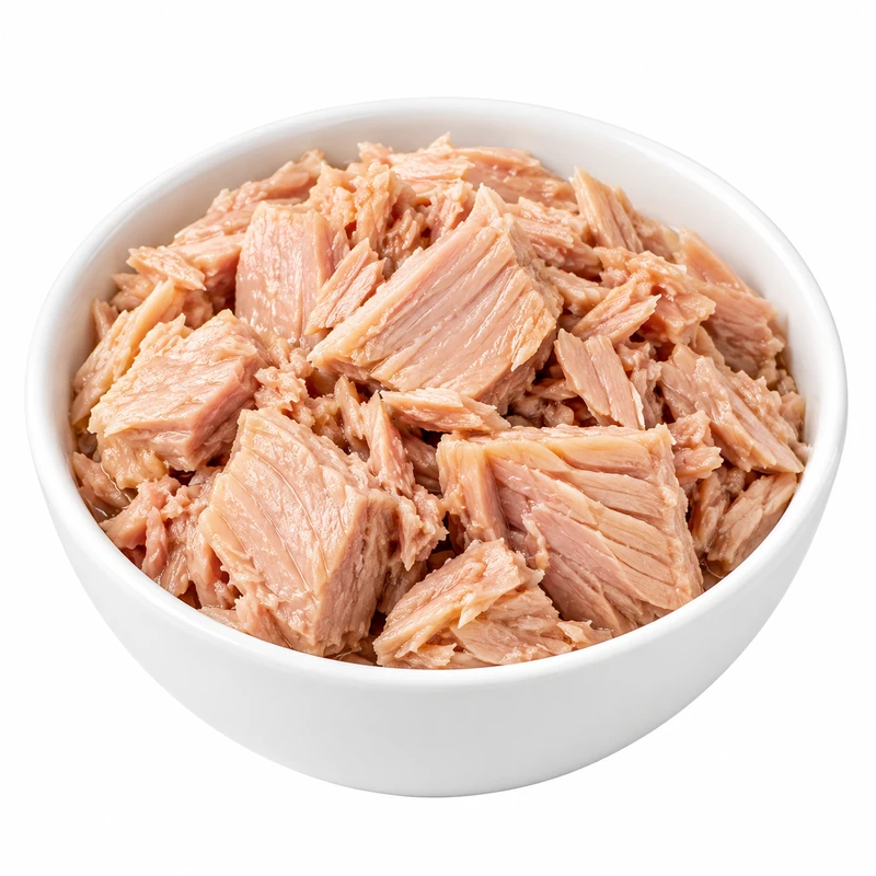 تن ماهی در روغن (آبکش‌شده)