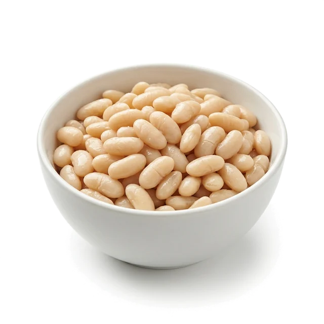 لوبیا سفید (پخته)