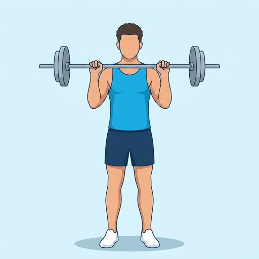 نمایش حرکت پرس سرشانه استریکت (کراس‌فیت)