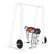 نمایش حرکت زیربغل خم اسمیت